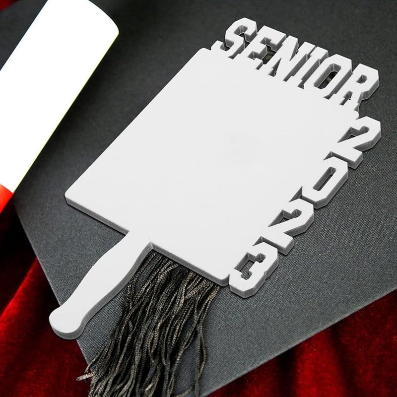 NUOBESTY Sublimation Fan Blank Heat Transfer Photo Frame for Graduation Events Strong Safe Table Decor - Image 2